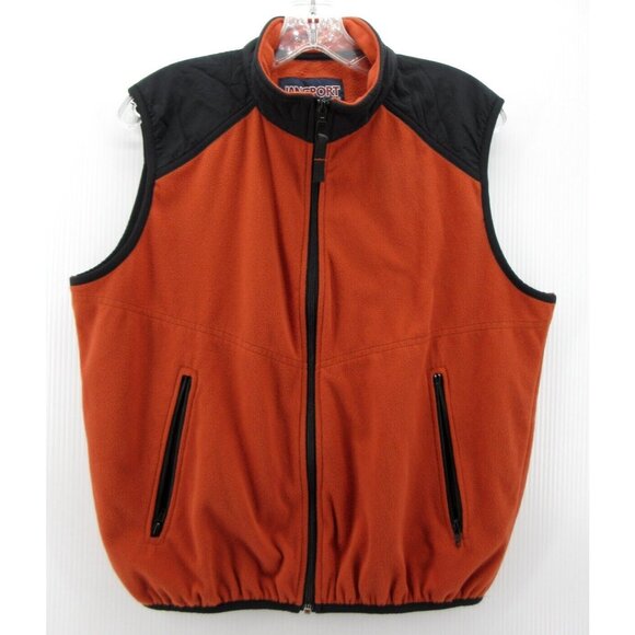 VINTAGE Jansport Vest Small Fleece Jacket Coat Full Zip Windbreaker - Picture 1 of 8